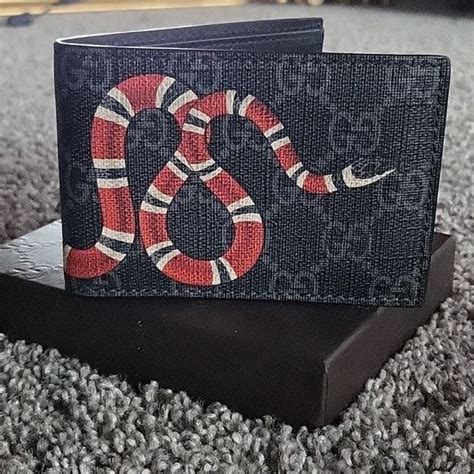 gucci snake belts for men hype wackeddapparel|authentic gucci snake wallet.